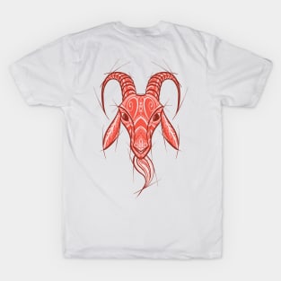 Goat - Chinese Zodiac - Animal Drawing T-Shirt